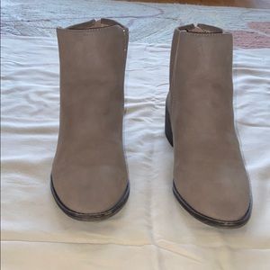 Tan Suede Ankle Boots